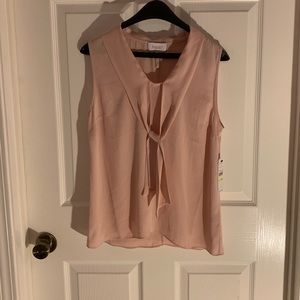 Tank Top Blouse with Tie in Front NWT